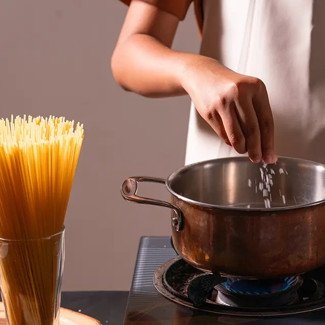 How chefs use finishing salt in cooking