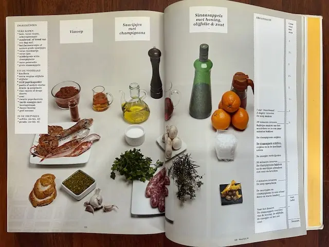 salt on fruit inspiration from Ferran Adrià’s The Family Meal orange recipe
