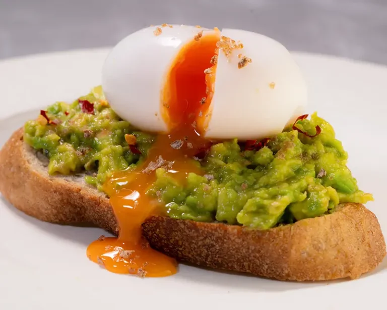 when to salt eggs on avocado toast with warm yolk and finishing salt